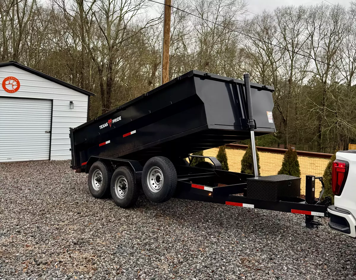 7' x 14' Texas Pride Dump Trailer 16,000lb