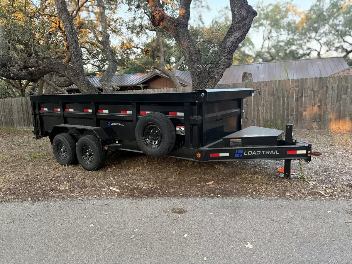 16’ x 7’ Tandem Axle Low Pro Dump Trailer 