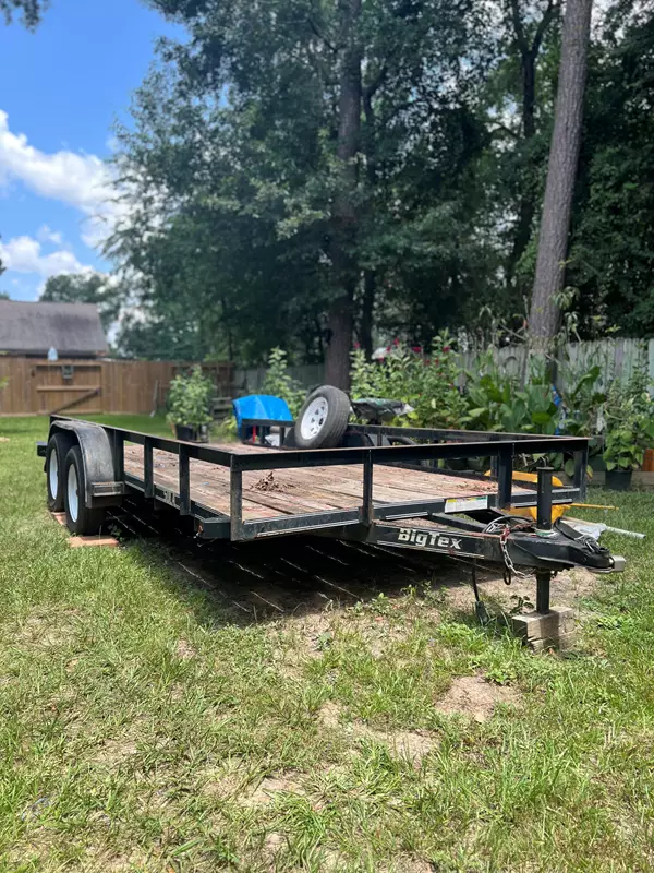 16ft Utility Trailer – Heavy Duty, New Tags, Ready to Haul