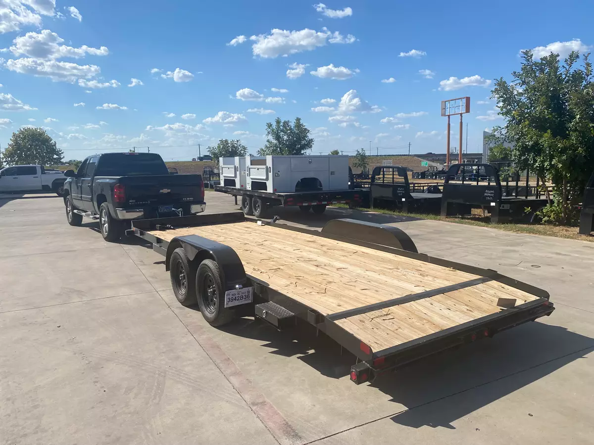 83” x 20’ Car Hauler with Brakes & Dovetail