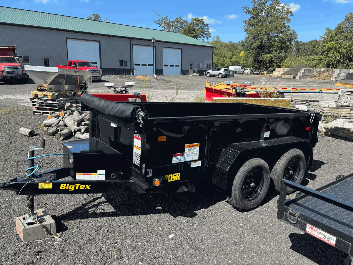 6' x 12' Light Duty Dump Trailer For Rent!