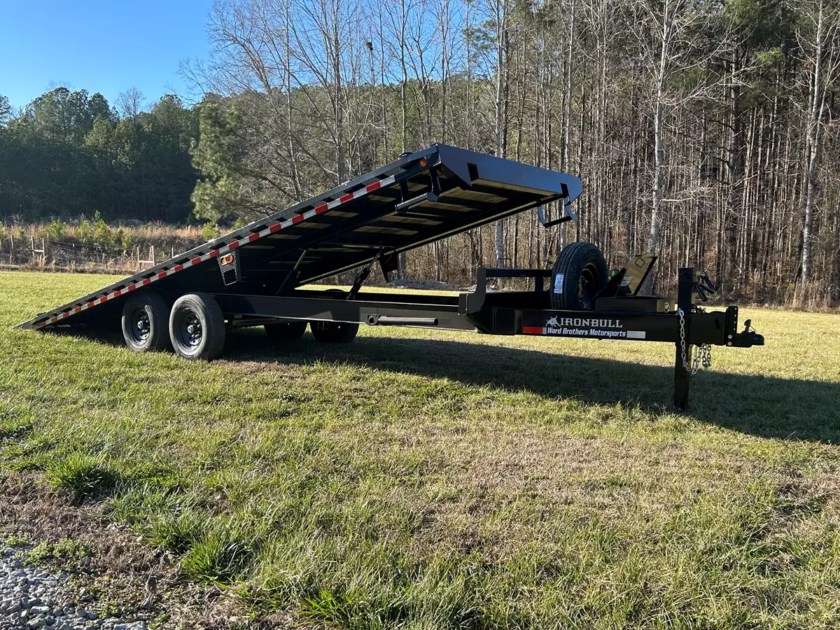 2026 24ft Ironbull Deckover Tilt Flatbed Trailer