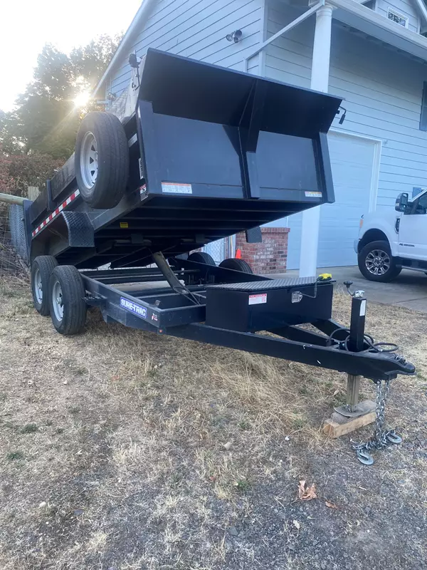 6x12 SureTrack dump trailer