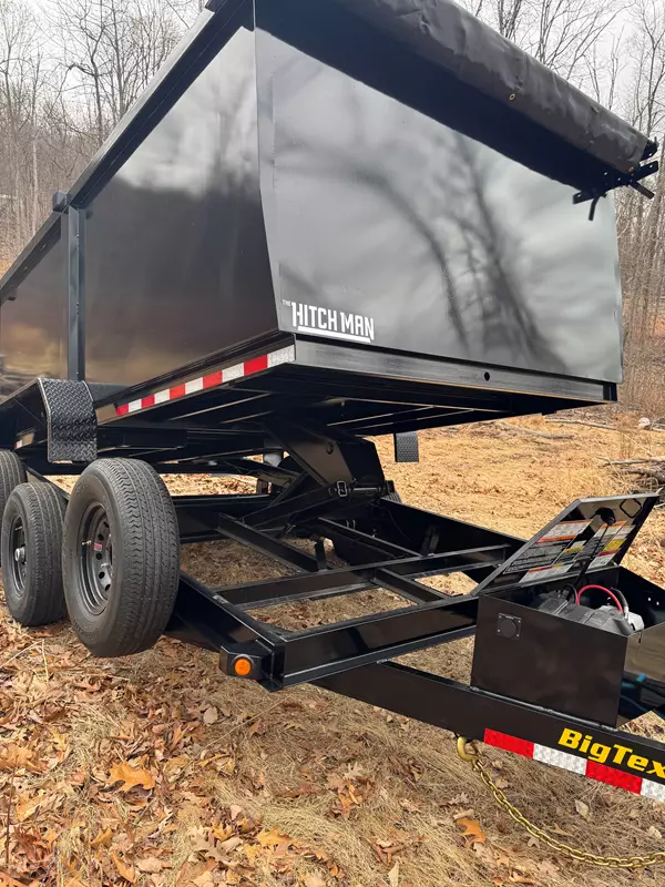 7’x14’ Driveway safe Dumpster On Wheels
