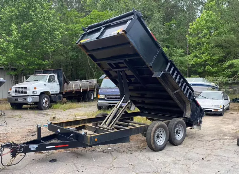 14' dump trailer