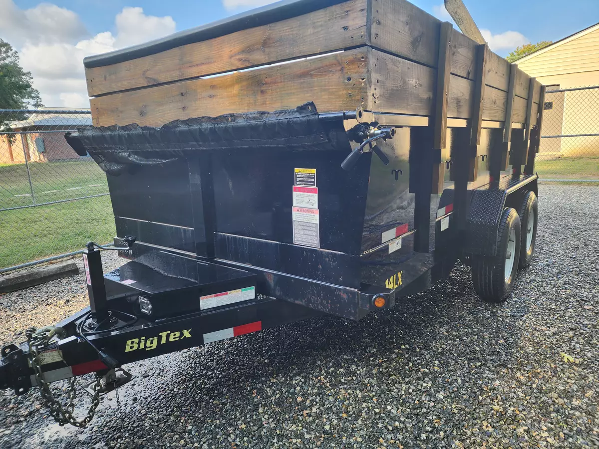 14' Dump Trailer 10k load