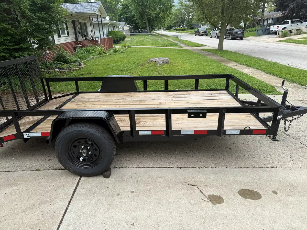 6' x 12' 2024 Gorilla S612D Utility Trailer 2,990lbs