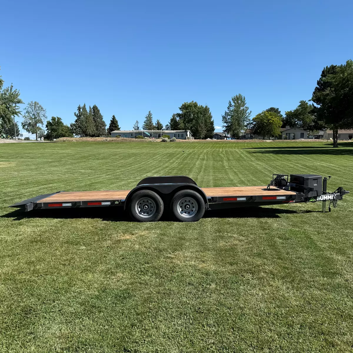 2025 Summit 7' x 18' Tilt Trailer 10,000lb Rated with Winch & Straps