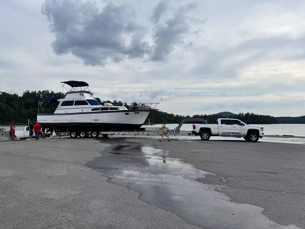 48’  Gooseneck Heavy Duty Boat Trailer - 24k Capacity