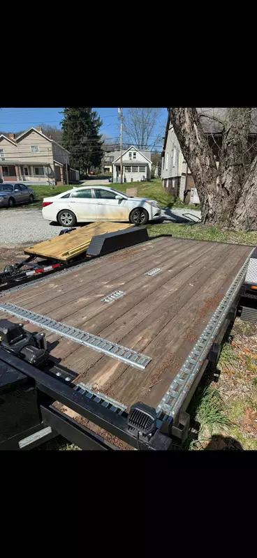 18 ft 7k GVWR car trailer