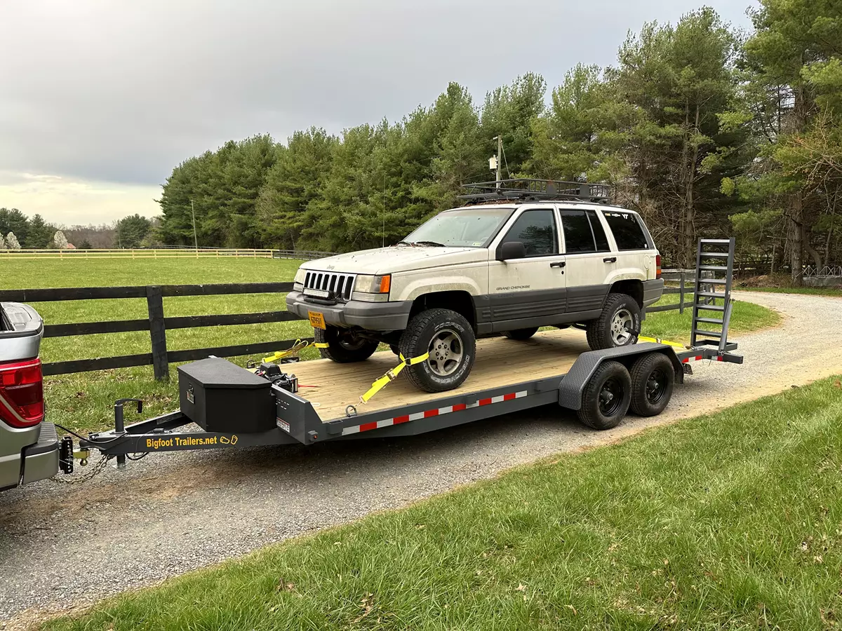 20' x 83" Equipment and Car Hauler