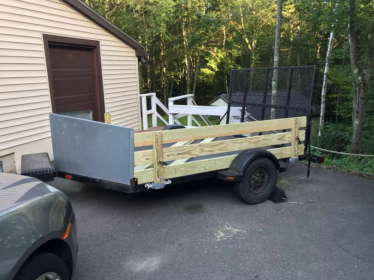 8' Utility/Motorcycle Trailer