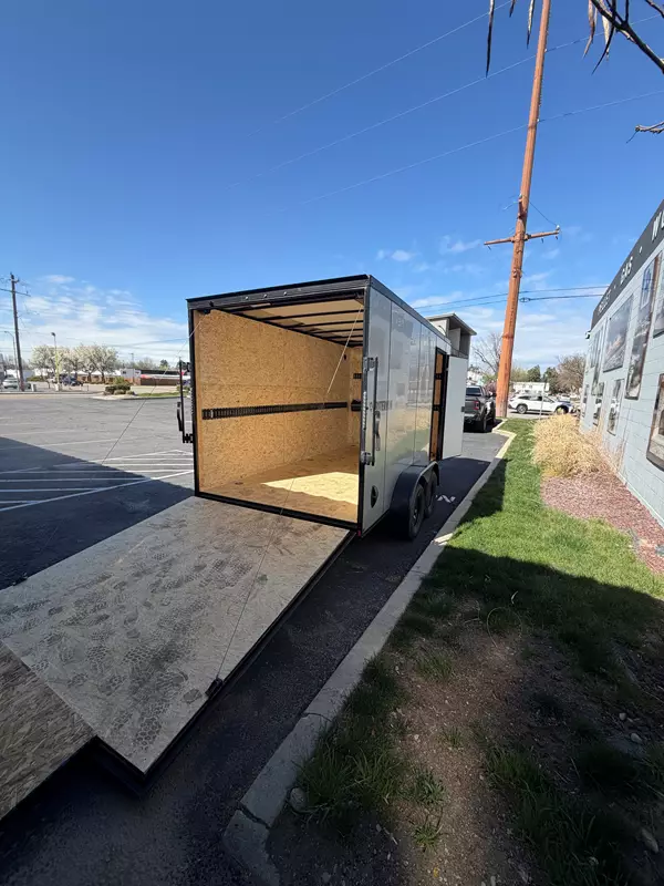 2025 7' x 14' Tandem Axle Enclosed Trailer with Side Door and Ramp
