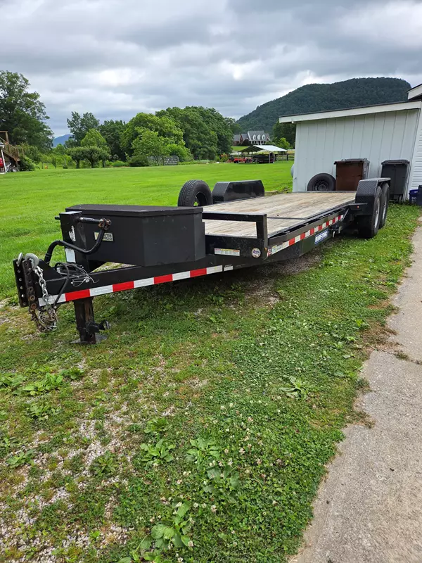 14k Tilting Flatbed Trailer