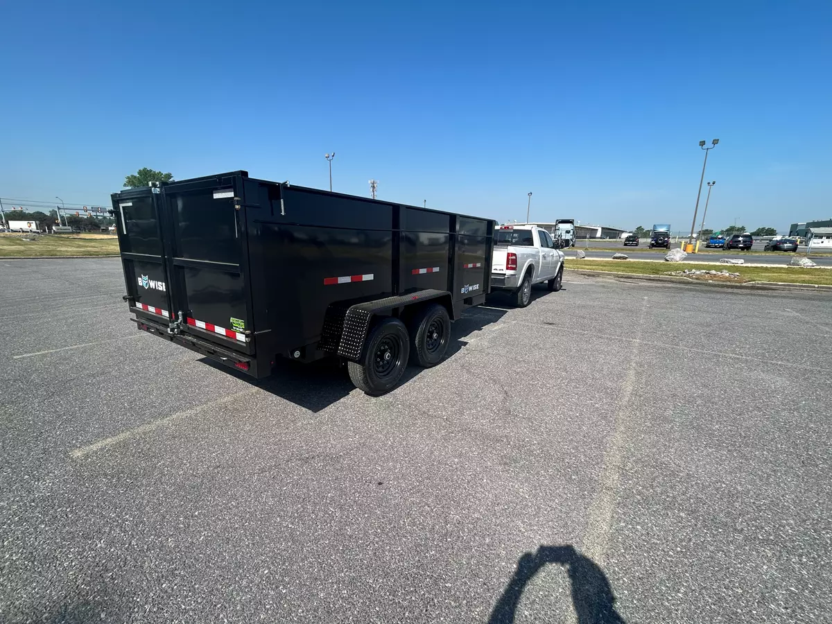 2024 BWise 7x14 Highside Dump Trailer