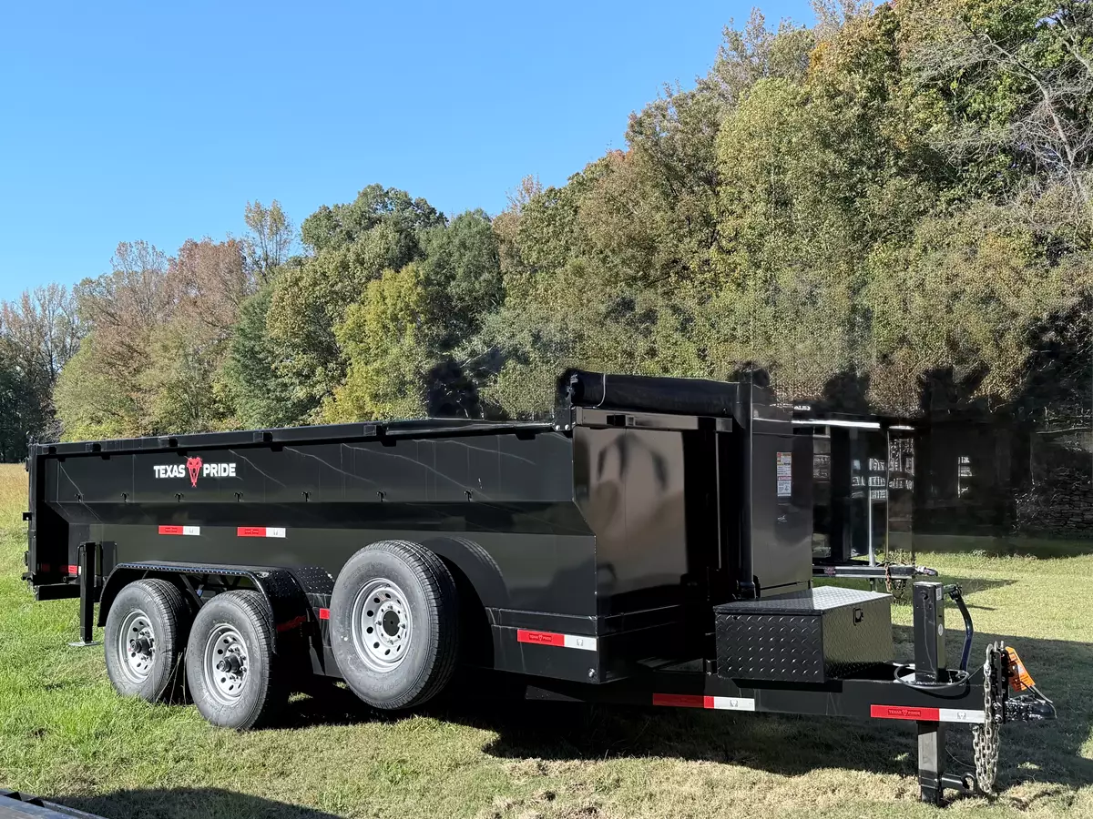 7' x 16' Bumper Pull Dump Trailer