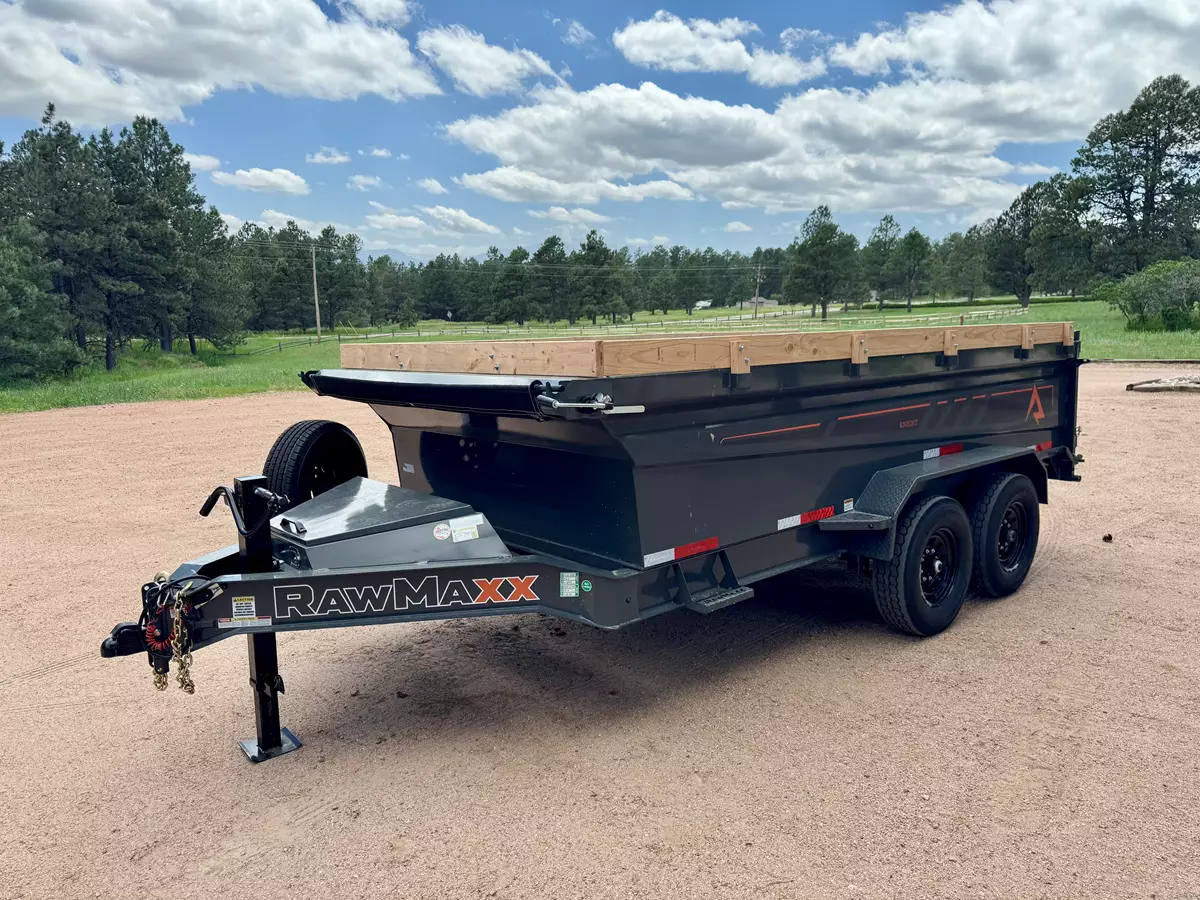 2025 7' x 14' with 3ft sides Premium Dump Trailer