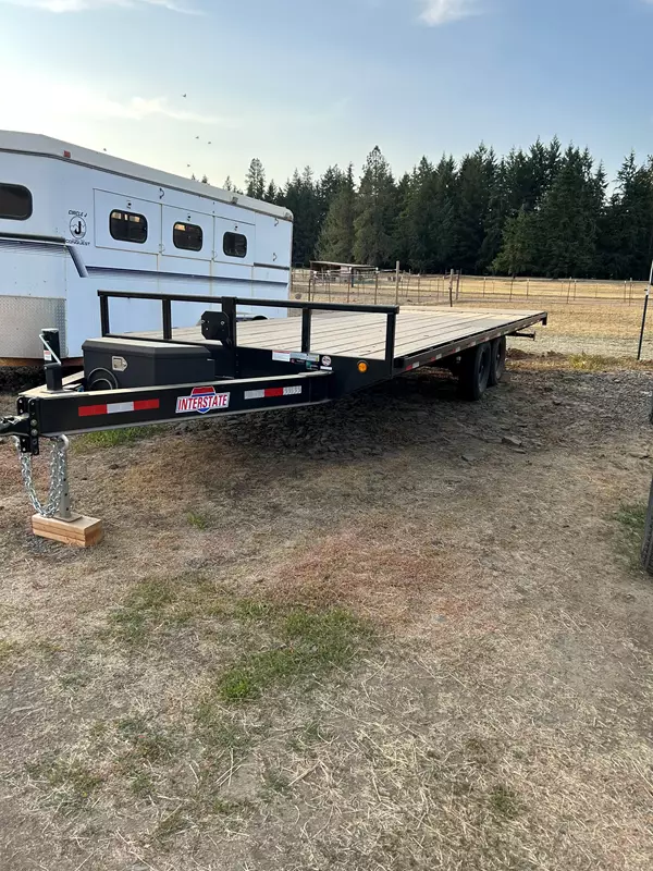 2025 24-Foot Deckover Flatbed Trailer