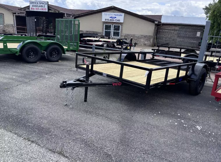 14’ Utility Trailer (WD Diamond Series) (Collapsible Gate for Extended Length)
