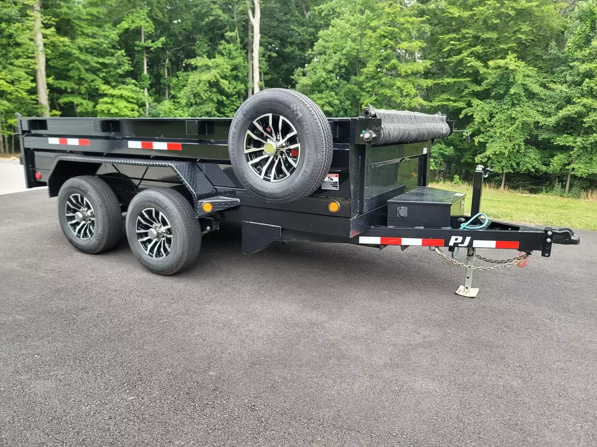 2021 6x12 PJ 10k Dump Trailer 