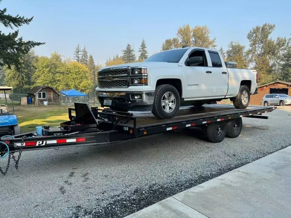 22' Hydraulic Tilt Deck Over