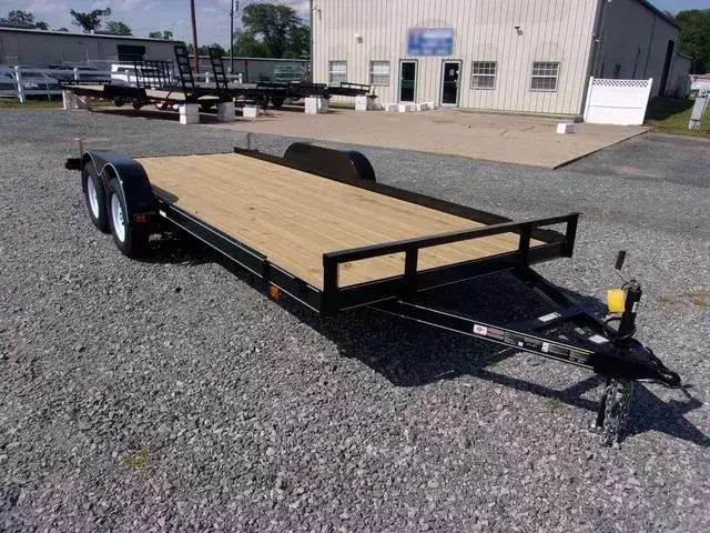 18ft Flatbed Car Hauler Trailer