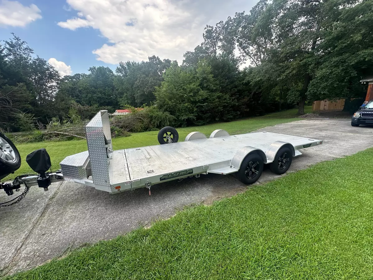 18' Aluma Tilt Car Hauler