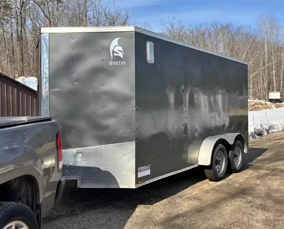 7x14 Enclosed Trailer