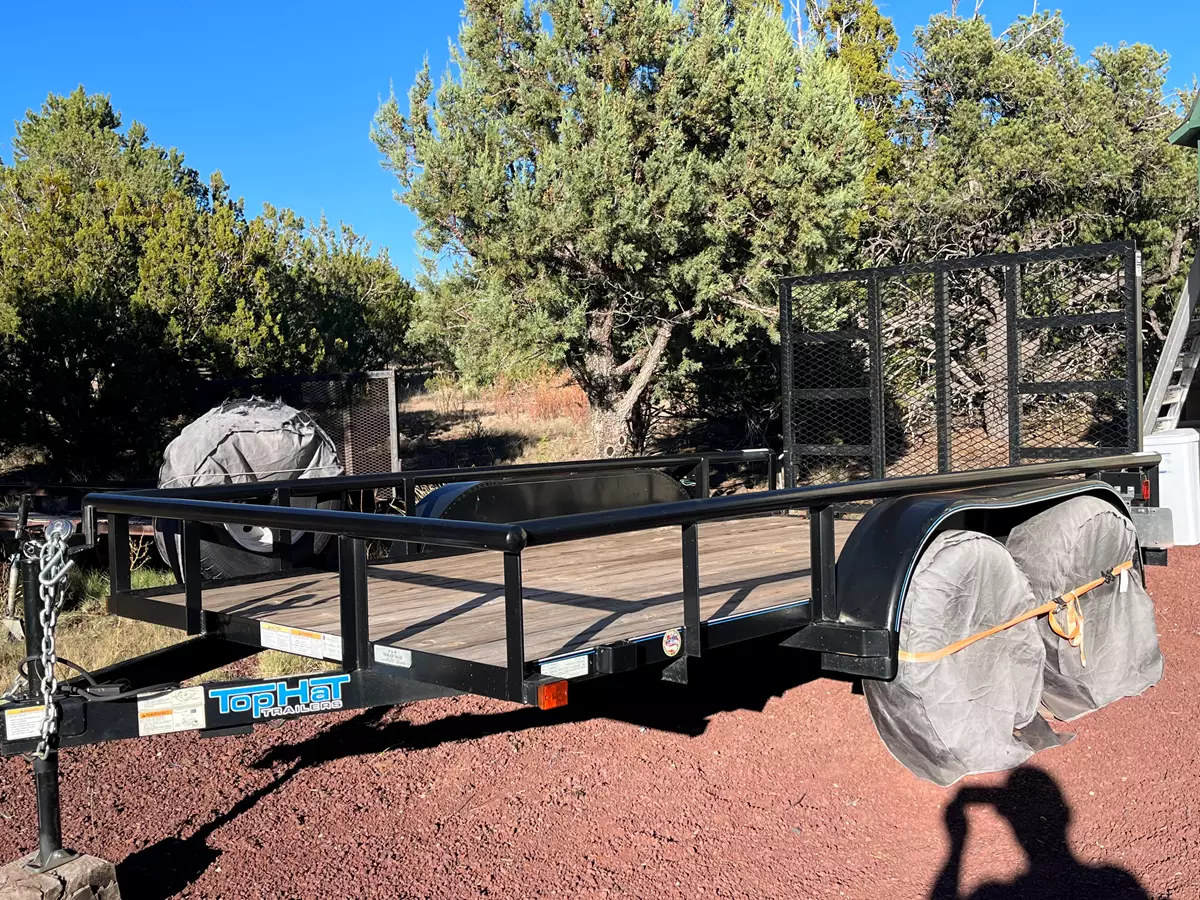 12' Double Axle Utility Trailer