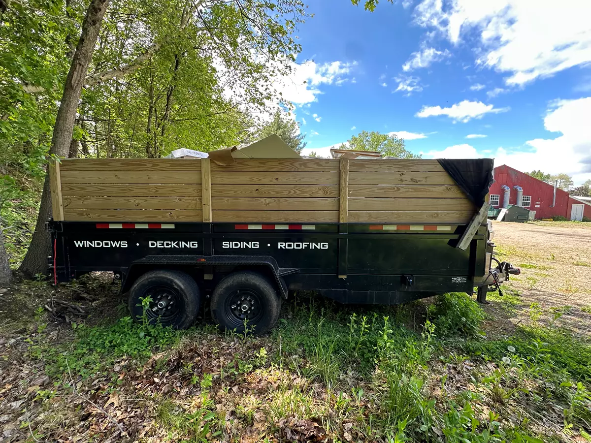 7' x16' Dump Trailer For Rent 