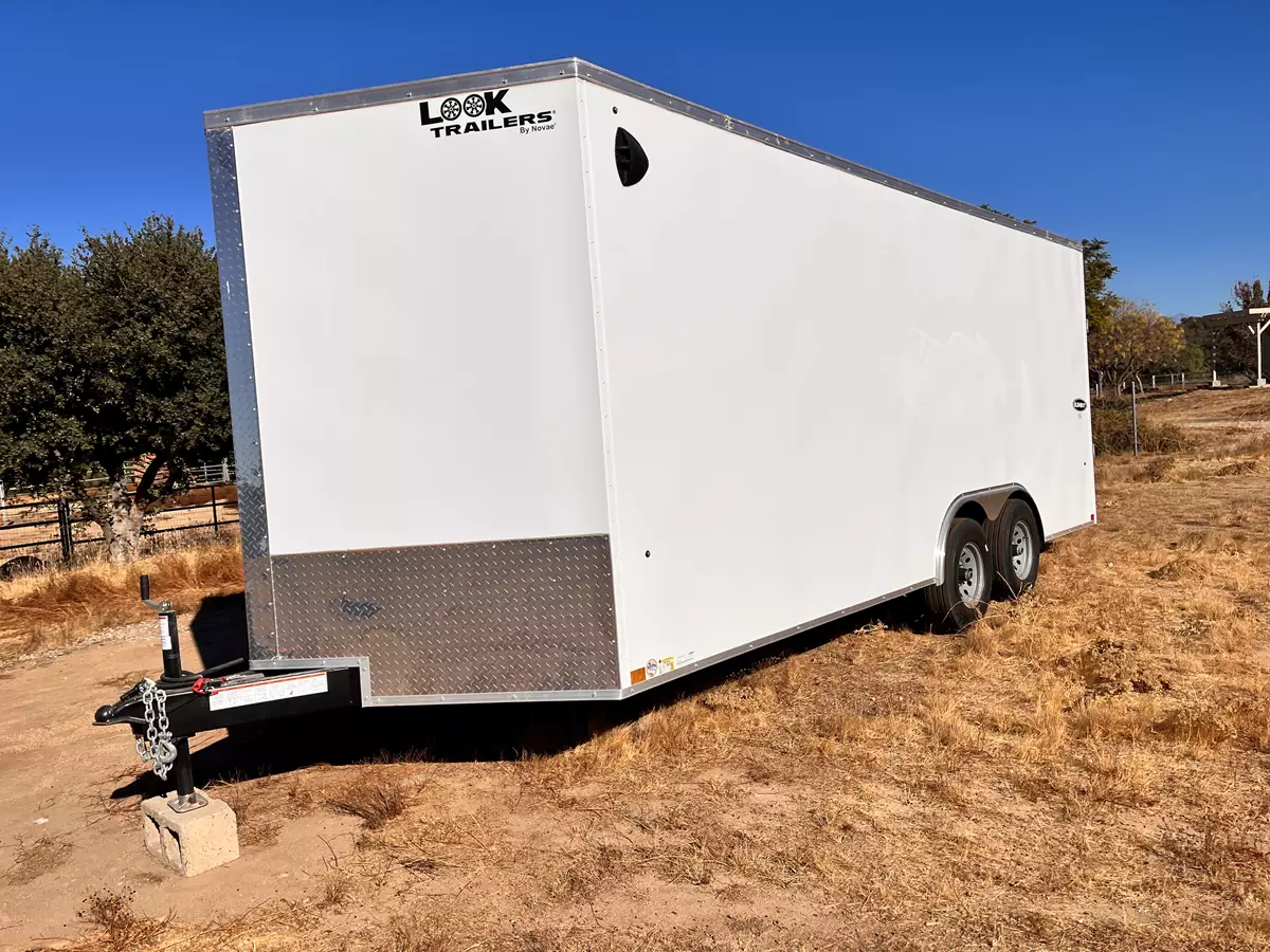 8.5x20 Enclosed Trailer
