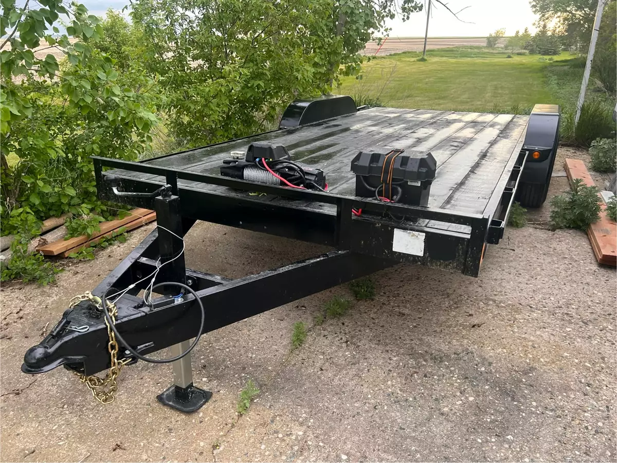18ft Rainbow Car Hauler Trailer - Easy Vehicle Transport