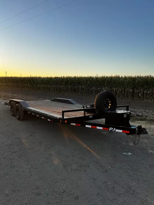 22ft x 102” PJ Car- Equipment Hauler/ Flatbed/ Utility