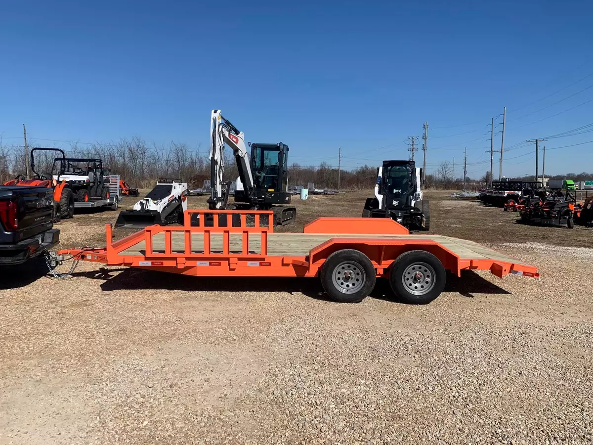 16’ Flatbed Equipment Trailer
