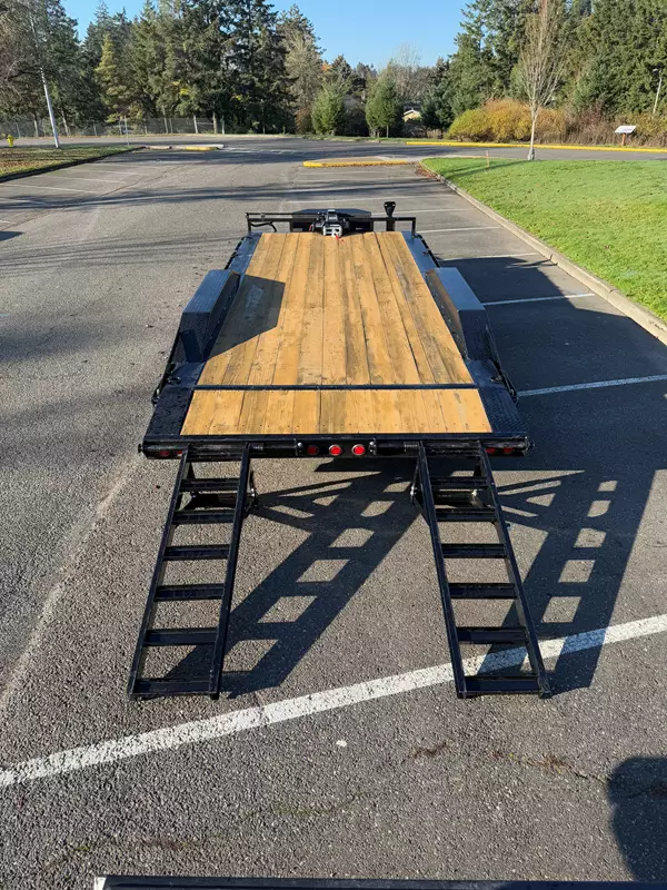20ft Car Hauler with Winch & Straps
