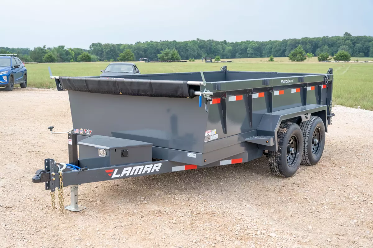 2025 Lamar 5'x10' Dump Trailer