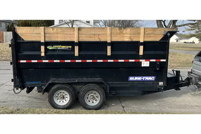 Dump Trailer 7'Wx14'Lx6'H