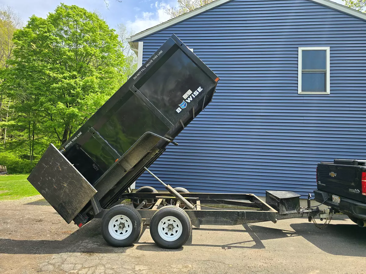6' x 12' x 4' Dump Trailer