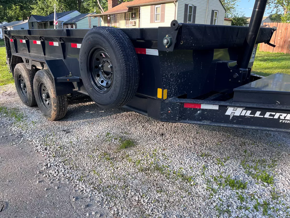 2025 14ft Hillcrest Dump Trailer