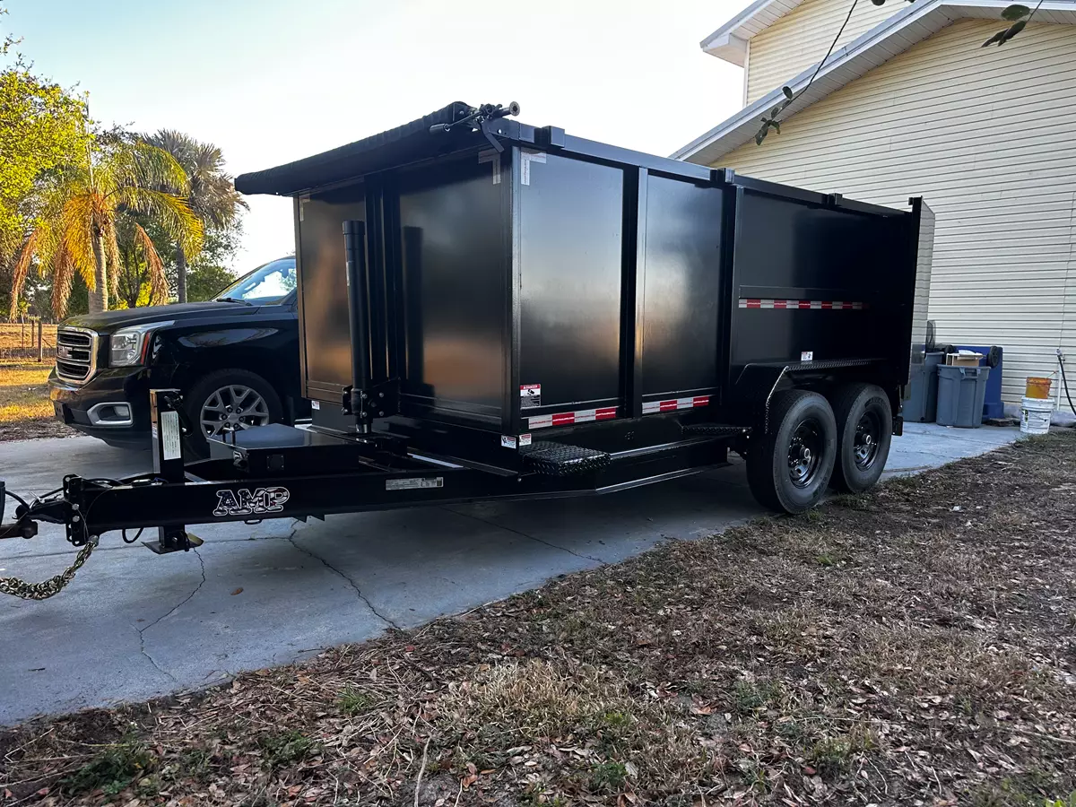 7' x 14' x 4' Dump Trailer