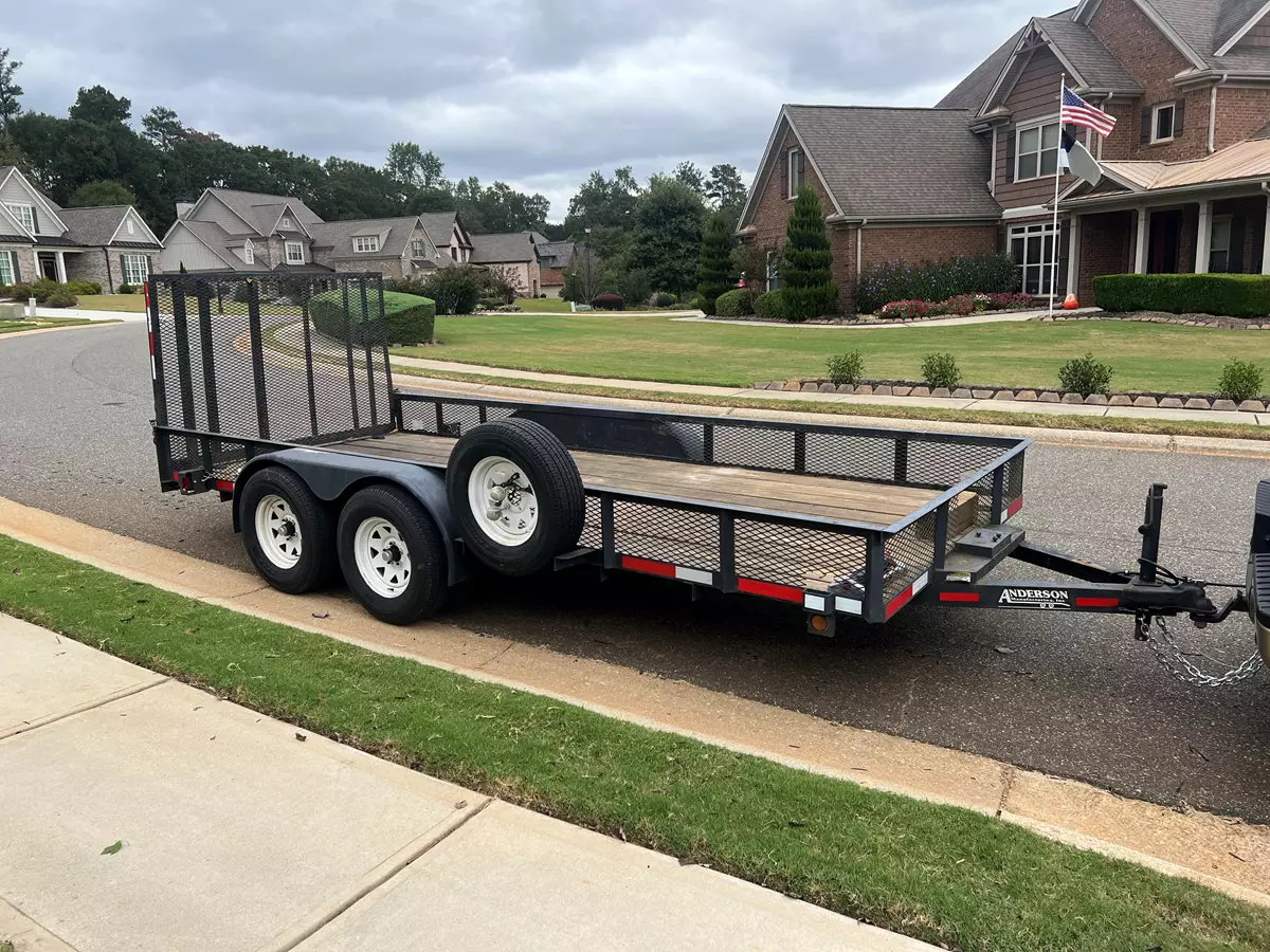 16ft Landscape Trailer with Ramp