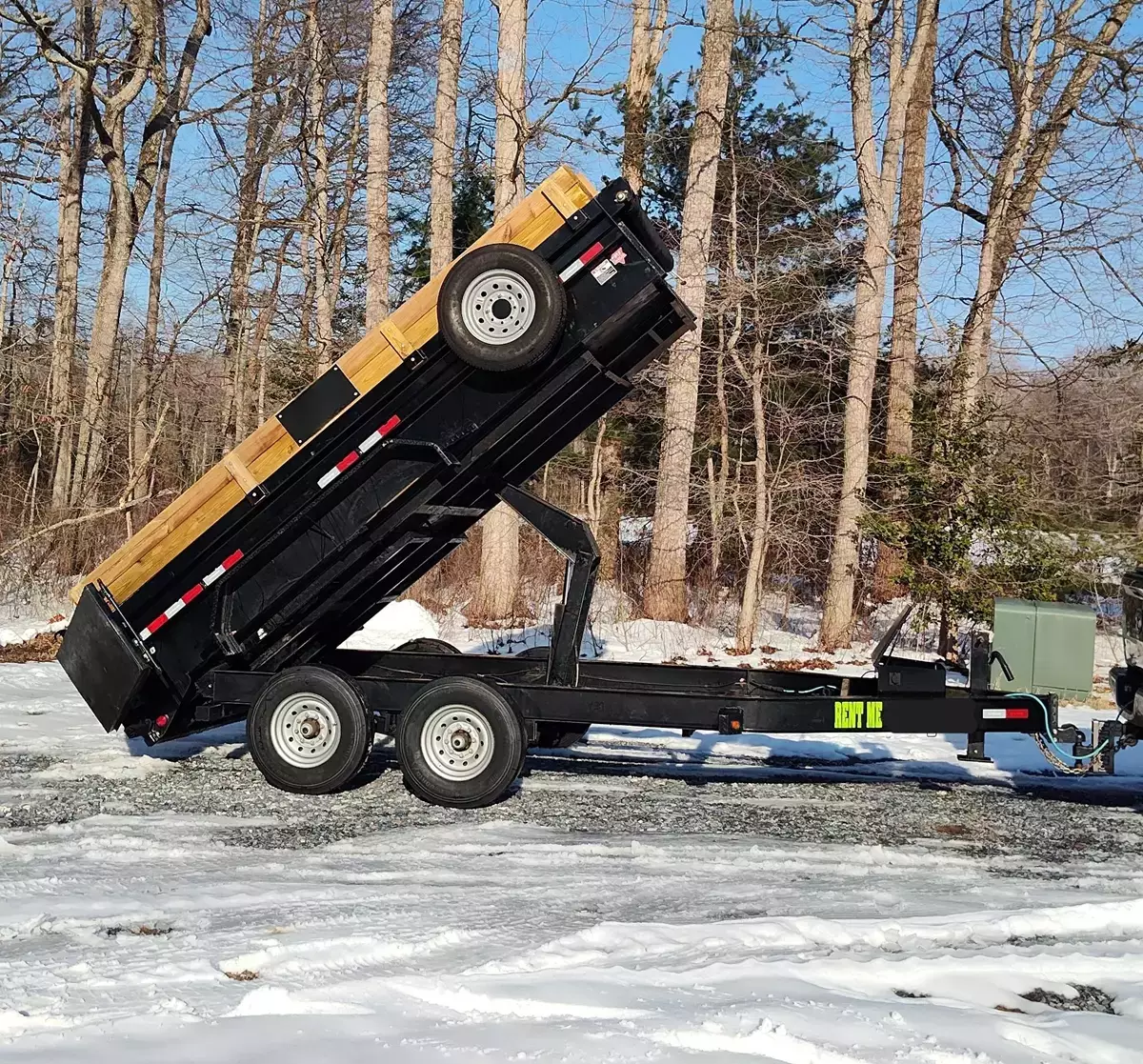 7x14 Dump Trailer 