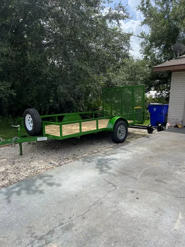 6x12 UTILITY TRAILER 3500lb SINGLE AXLE 