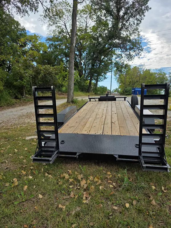 14,000lb Equipment/Car Trailer 20-foot long