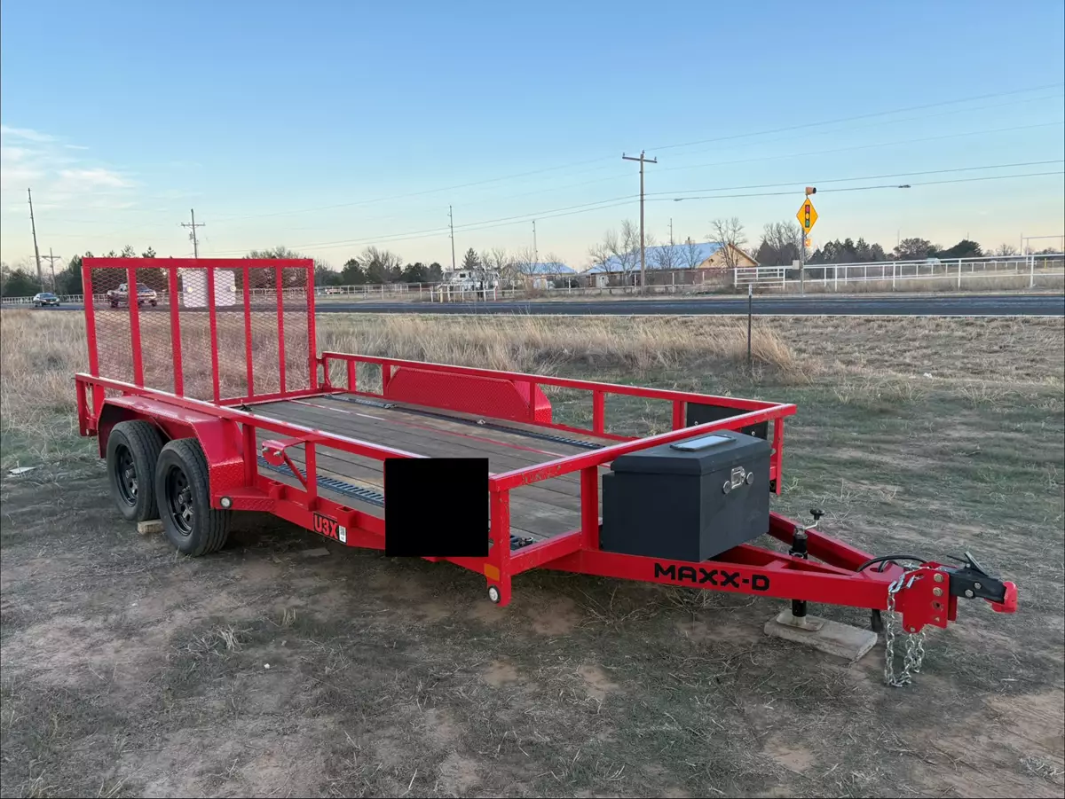 7' x 16' x 2' Utility Trailer
