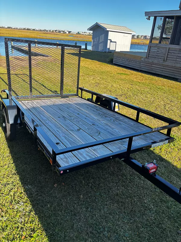2025 5' x 8' Wood Floor Utility Trailer