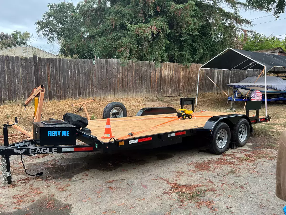 7x18 Eagle flat deck 