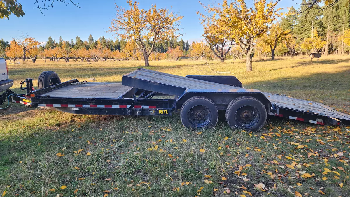 22' Tilt Bed Trailer 16k