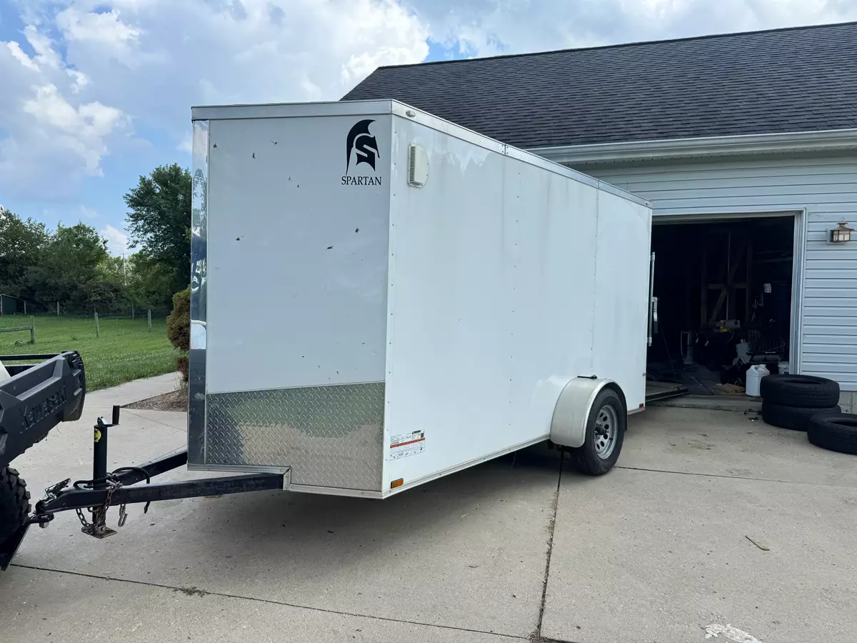 Spartan 6' x 12' V Nose Enclosed Trailer