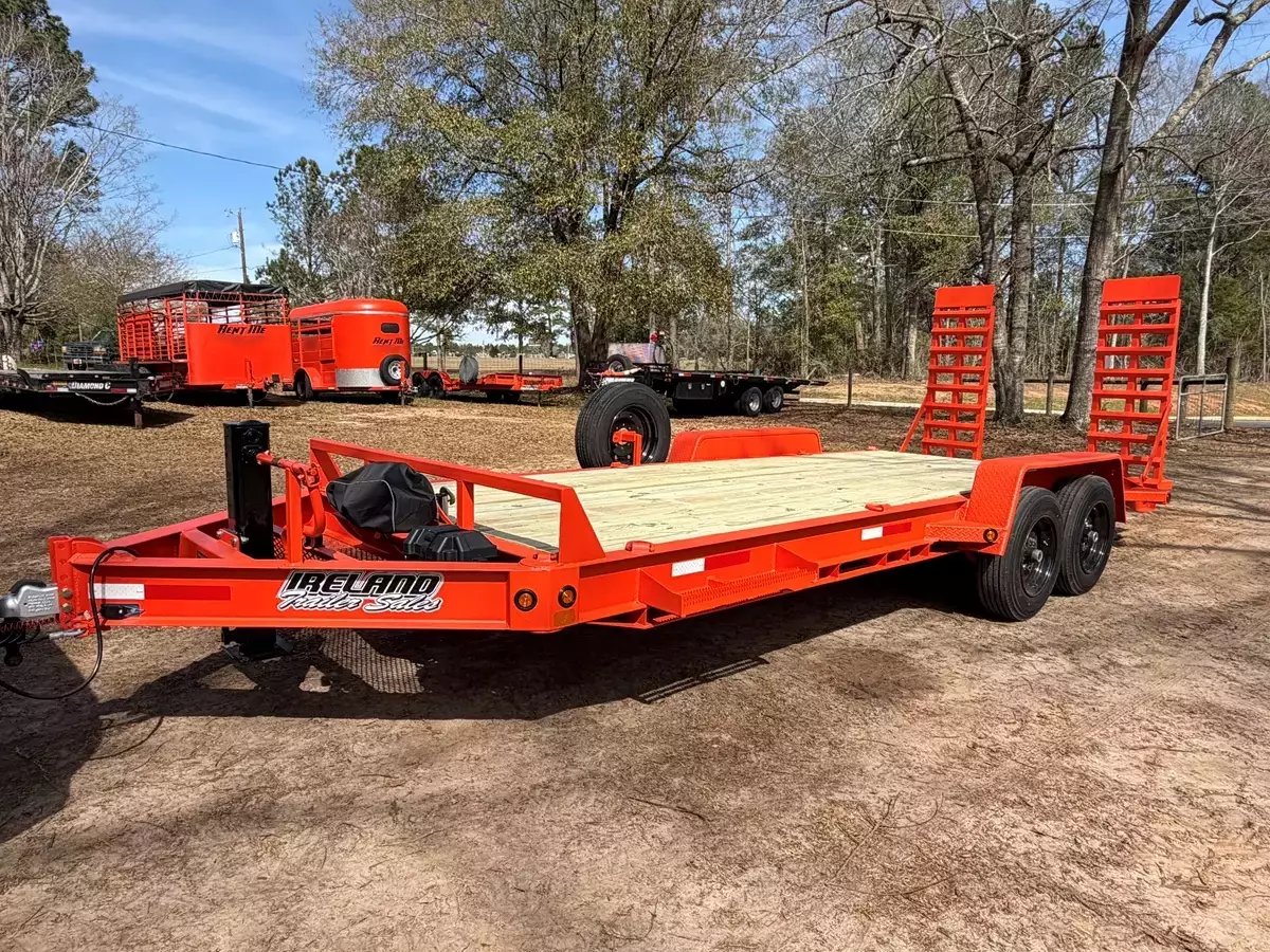 7' x 20' Equipment Trailer